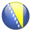 Billig Telefonieren Bosnien und Herzegowina - Flagge Bosnien und Herzegowina