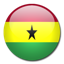 Billig Telefonieren Ghana - Flagge Ghana