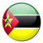 Billig Telefonieren Mosambik - Flagge Mosambik