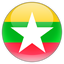 Billig Telefonieren Myanmar - Flagge Myanmar