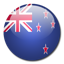 Billig Telefonieren Neuseeland - Flagge Neuseeland