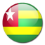 Billig Telefonieren Togo - Flagge Togo