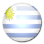 Billig Telefonieren Uruguay - Flagge Uruguay