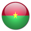 Billig Telefonieren Burkina Faso - Flagge Burkina Faso